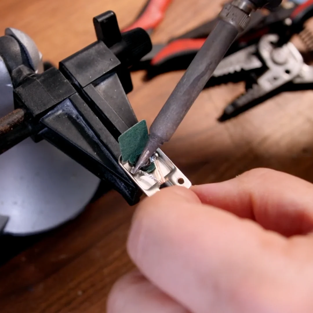 We build it by hand.