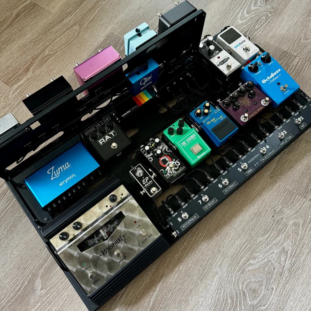 John A. custom pedalboard by The Rig Doctor