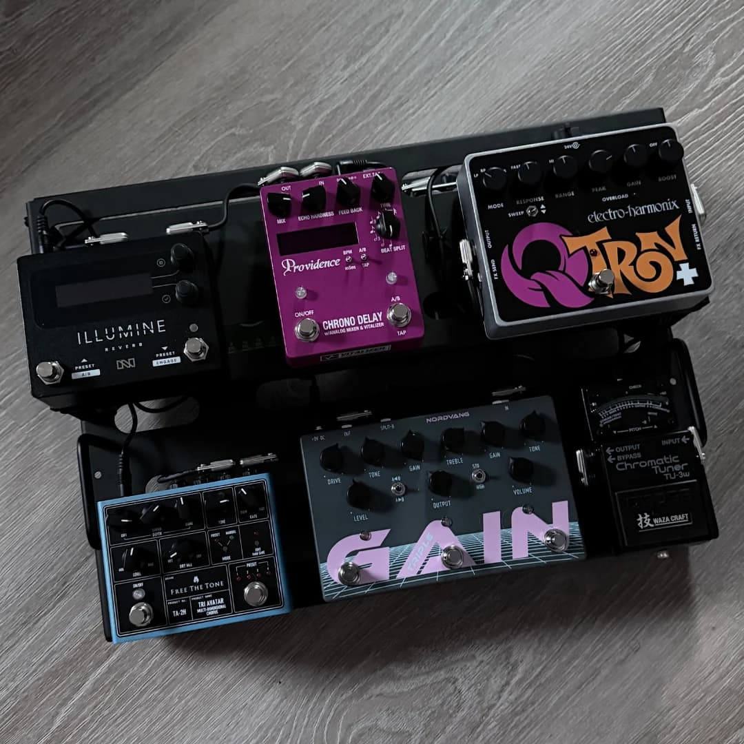 Kevin M. custom pedalboard by The Rig Doctor