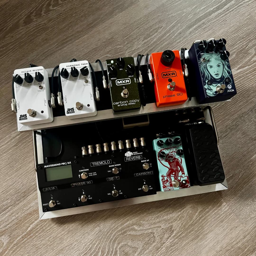 Mark F. custom pedalboard by The Rig Doctor