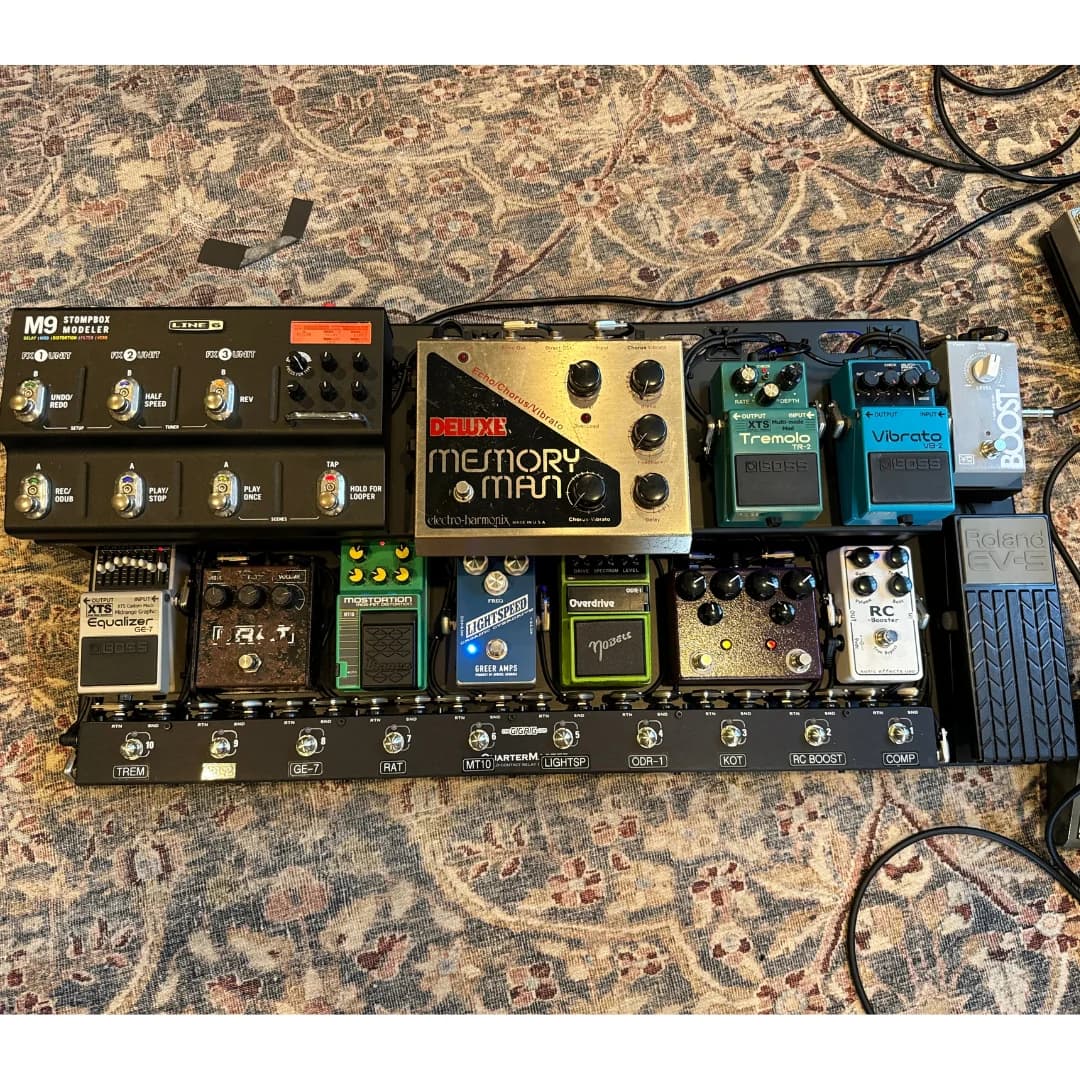 Mason M. custom pedalboard by The Rig Doctor