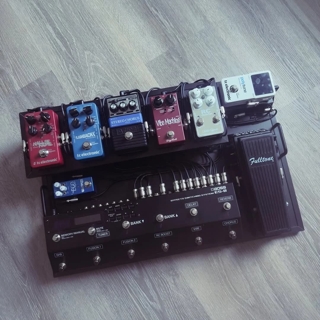 Nolgee V. custom pedalboard by The Rig Doctor